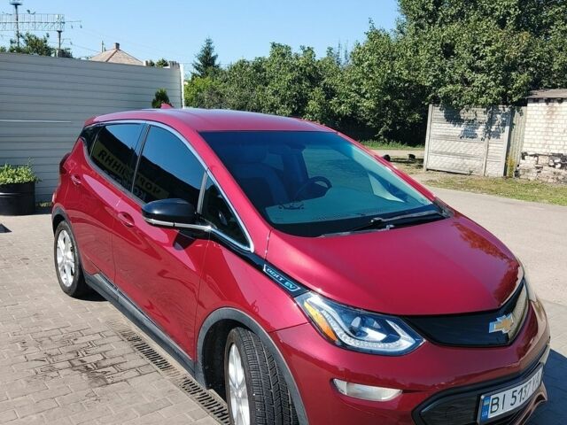 Червоний Шевроле Bolt EV, об'ємом двигуна 0 л та пробігом 204 тис. км за 13700 $, фото 1 на Automoto.ua