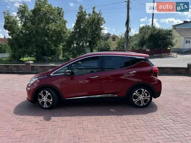 Красный Шевроле Bolt EV, объемом двигателя 0 л и пробегом 130 тыс. км за 15900 $, фото 1 на Automoto.ua