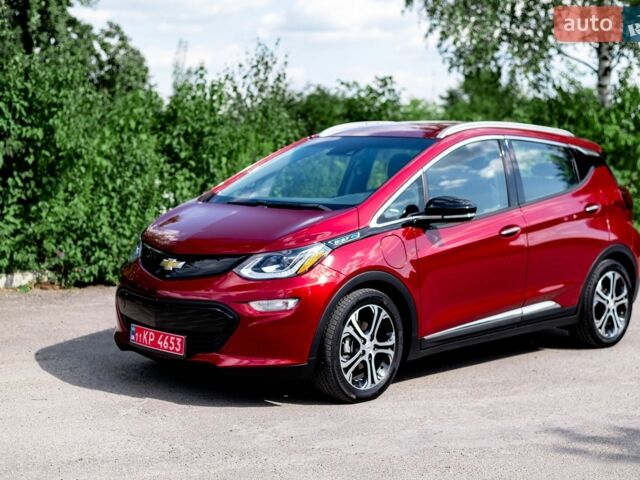 Червоний Шевроле Bolt EV, об'ємом двигуна 0 л та пробігом 126 тис. км за 14800 $, фото 1 на Automoto.ua