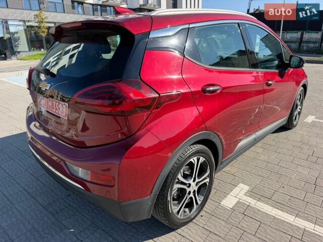 Красный Шевроле Bolt EV, объемом двигателя 0 л и пробегом 38 тыс. км за 12900 $, фото 1 на Automoto.ua