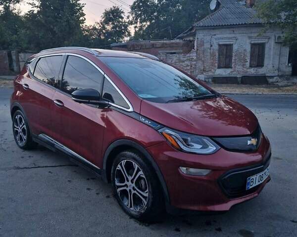 Красный Шевроле Bolt EV, объемом двигателя 0 л и пробегом 35 тыс. км за 16500 $, фото 1 на Automoto.ua