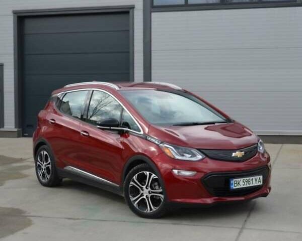 Червоний Шевроле Bolt EV, об'ємом двигуна 0 л та пробігом 86 тис. км за 17200 $, фото 1 на Automoto.ua