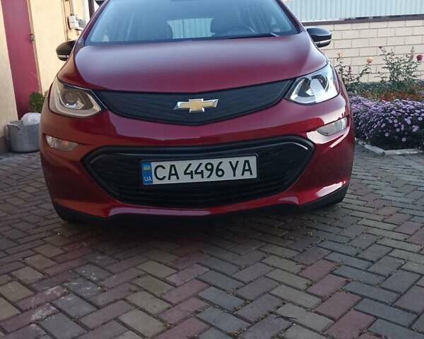 Красный Шевроле Bolt EV, объемом двигателя 0 л и пробегом 40 тыс. км за 14500 $, фото 1 на Automoto.ua
