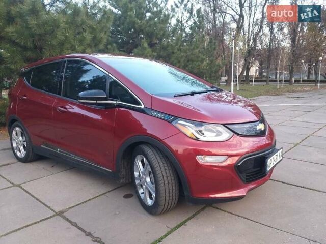 Красный Шевроле Bolt EV, объемом двигателя 0 л и пробегом 25 тыс. км за 16900 $, фото 1 на Automoto.ua