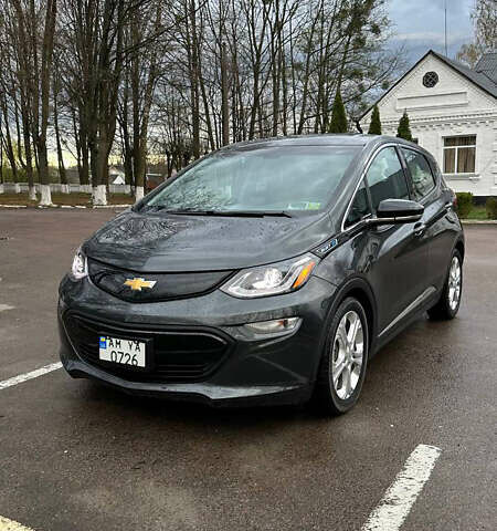 Сірий Шевроле Bolt EV, об'ємом двигуна 0 л та пробігом 75 тис. км за 14500 $, фото 1 на Automoto.ua