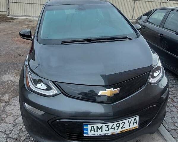 Серый Шевроле Bolt EV, объемом двигателя 0 л и пробегом 111 тыс. км за 15500 $, фото 1 на Automoto.ua