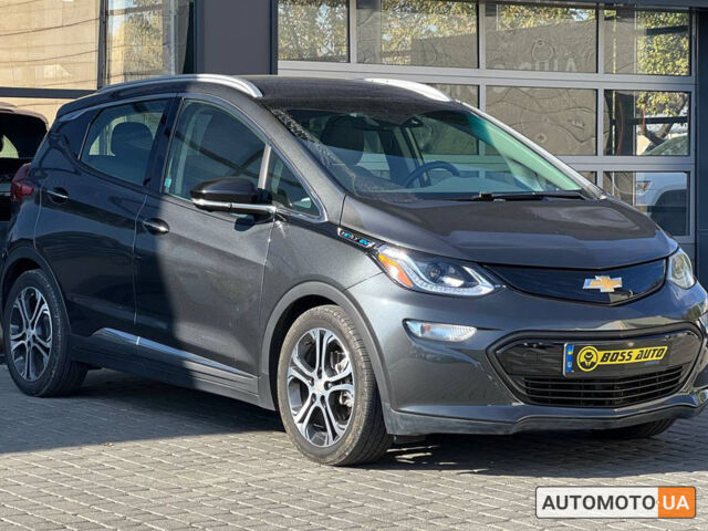 Серый Шевроле Bolt EV, объемом двигателя 66 л и пробегом 18 тыс. км за 17200 $, фото 1 на Automoto.ua
