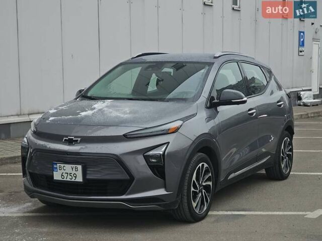 Сірий Шевроле Bolt EV, об'ємом двигуна 0 л та пробігом 22 тис. км за 18750 $, фото 1 на Automoto.ua