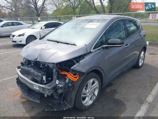 Серый Шевроле Bolt EV, объемом двигателя 0 л и пробегом 57 тыс. км за 8500 $, фото 1 на Automoto.ua
