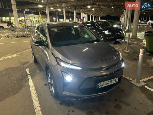 Сірий Шевроле Bolt EV, об'ємом двигуна 0 л та пробігом 25 тис. км за 21000 $, фото 1 на Automoto.ua