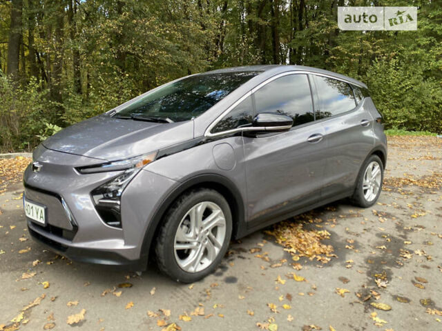 Сірий Шевроле Bolt EV, об'ємом двигуна 0 л та пробігом 12 тис. км за 17600 $, фото 1 на Automoto.ua
