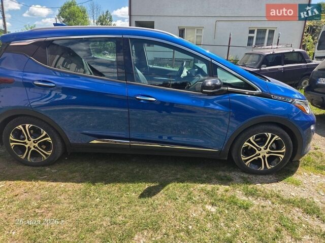 Синий Шевроле Bolt EV, объемом двигателя 0 л и пробегом 48 тыс. км за 14700 $, фото 1 на Automoto.ua