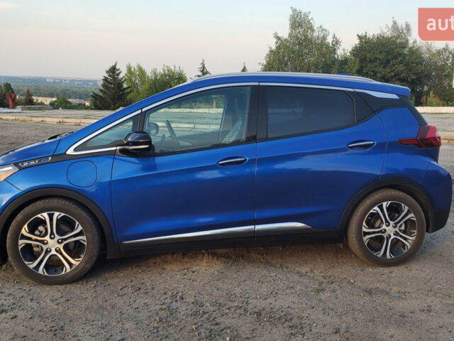 Синій Шевроле Bolt EV, об'ємом двигуна 0 л та пробігом 82 тис. км за 16600 $, фото 1 на Automoto.ua
