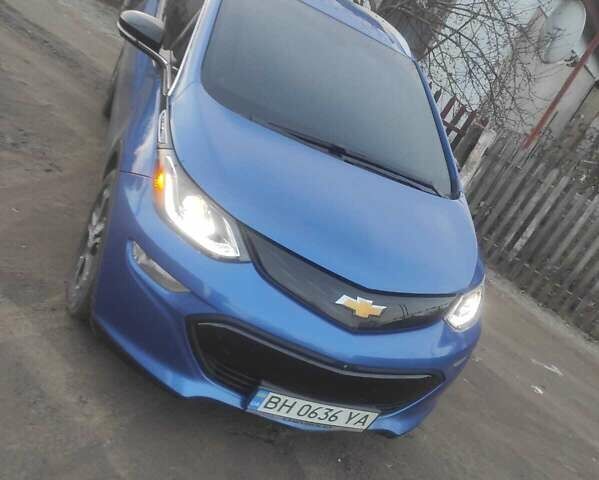 Синий Шевроле Bolt EV, объемом двигателя 0 л и пробегом 118 тыс. км за 13100 $, фото 1 на Automoto.ua