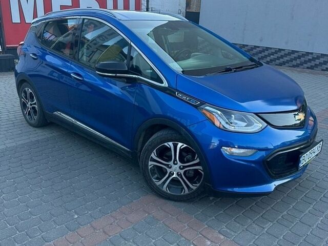 Синий Шевроле Bolt EV, объемом двигателя 0 л и пробегом 99 тыс. км за 13500 $, фото 1 на Automoto.ua