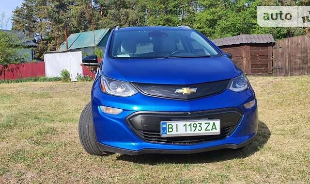 Синий Шевроле Bolt EV, объемом двигателя 0 л и пробегом 103 тыс. км за 18500 $, фото 1 на Automoto.ua