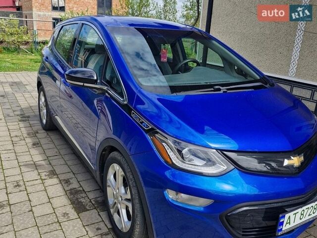 Синий Шевроле Bolt EV, объемом двигателя 0 л и пробегом 183 тыс. км за 12999 $, фото 1 на Automoto.ua