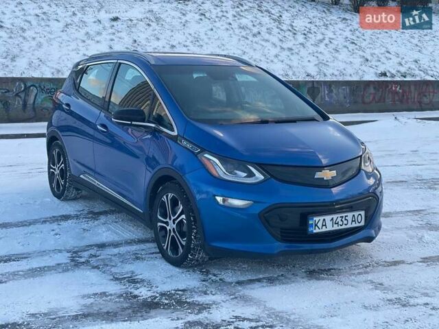 Синий Шевроле Bolt EV, объемом двигателя 0 л и пробегом 91 тыс. км за 12499 $, фото 1 на Automoto.ua