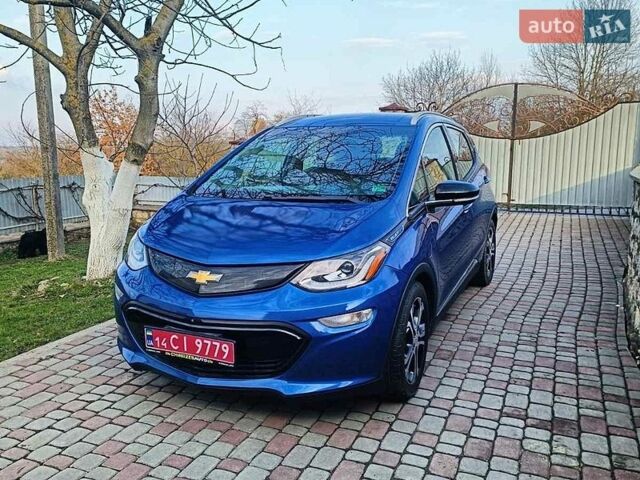 Синий Шевроле Bolt EV, объемом двигателя 0 л и пробегом 80 тыс. км за 14200 $, фото 1 на Automoto.ua