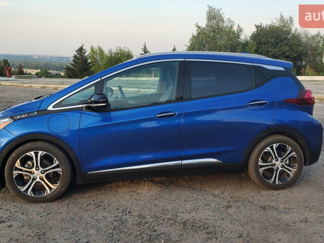 Синий Шевроле Bolt EV, объемом двигателя 0 л и пробегом 82 тыс. км за 16600 $, фото 1 на Automoto.ua