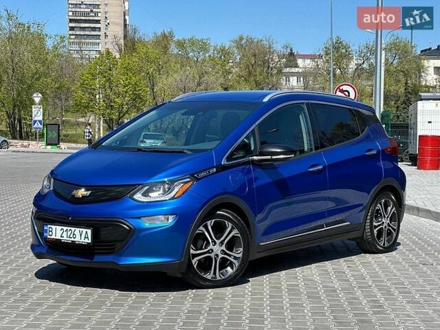 Синий Шевроле Bolt EV, объемом двигателя 0 л и пробегом 73 тыс. км за 14500 $, фото 1 на Automoto.ua