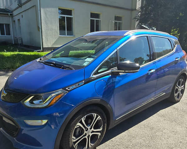 Синий Шевроле Bolt EV, объемом двигателя 0 л и пробегом 68 тыс. км за 16700 $, фото 1 на Automoto.ua