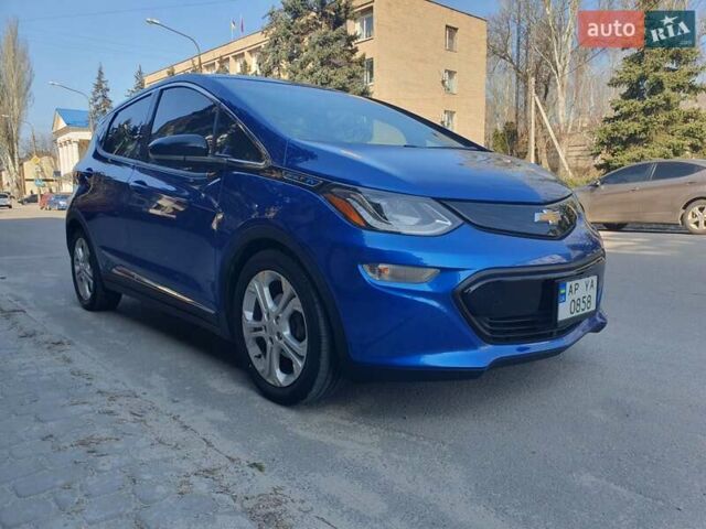 Синий Шевроле Bolt EV, объемом двигателя 0 л и пробегом 79 тыс. км за 16700 $, фото 1 на Automoto.ua