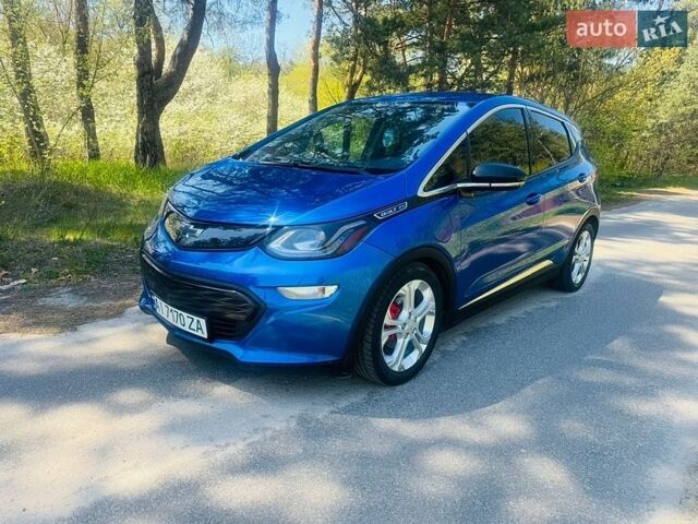 Синий Шевроле Bolt EV, объемом двигателя 0 л и пробегом 84 тыс. км за 13350 $, фото 1 на Automoto.ua