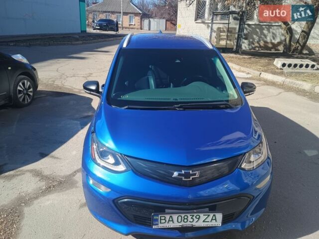 Синий Шевроле Bolt EV, объемом двигателя 0 л и пробегом 69 тыс. км за 17200 $, фото 1 на Automoto.ua