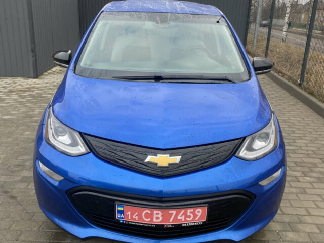 Синий Шевроле Bolt EV, объемом двигателя 0 л и пробегом 82 тыс. км за 15500 $, фото 1 на Automoto.ua