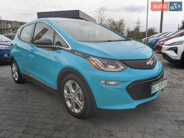 Синий Шевроле Bolt EV, объемом двигателя 0 л и пробегом 58 тыс. км за 10300 $, фото 1 на Automoto.ua