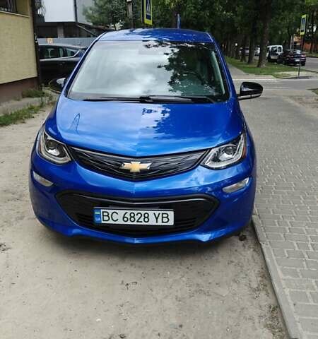 Синий Шевроле Bolt EV, объемом двигателя 0 л и пробегом 93 тыс. км за 16100 $, фото 1 на Automoto.ua