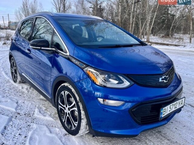 Синій Шевроле Bolt EV, об'ємом двигуна 0 л та пробігом 56 тис. км за 15000 $, фото 1 на Automoto.ua