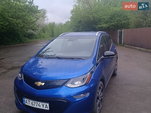 Синий Шевроле Bolt EV, объемом двигателя 0 л и пробегом 87 тыс. км за 16500 $, фото 1 на Automoto.ua