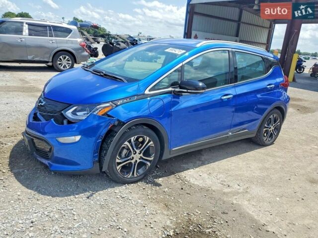 Синий Шевроле Bolt EV, объемом двигателя 0 л и пробегом 49 тыс. км за 11800 $, фото 1 на Automoto.ua