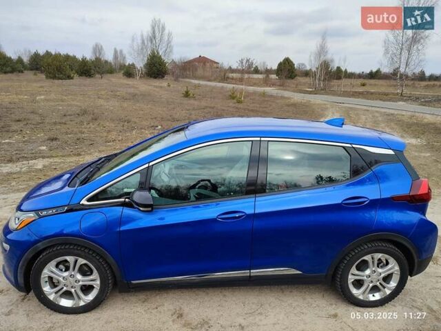 Синий Шевроле Bolt EV, объемом двигателя 0 л и пробегом 42 тыс. км за 14500 $, фото 1 на Automoto.ua