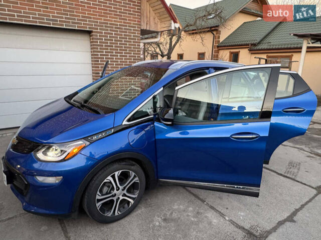 Синий Шевроле Bolt EV, объемом двигателя 0 л и пробегом 65 тыс. км за 15600 $, фото 1 на Automoto.ua