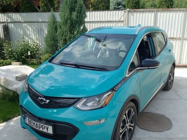 Синій Шевроле Bolt EV, об'ємом двигуна 0 л та пробігом 62 тис. км за 16700 $, фото 1 на Automoto.ua