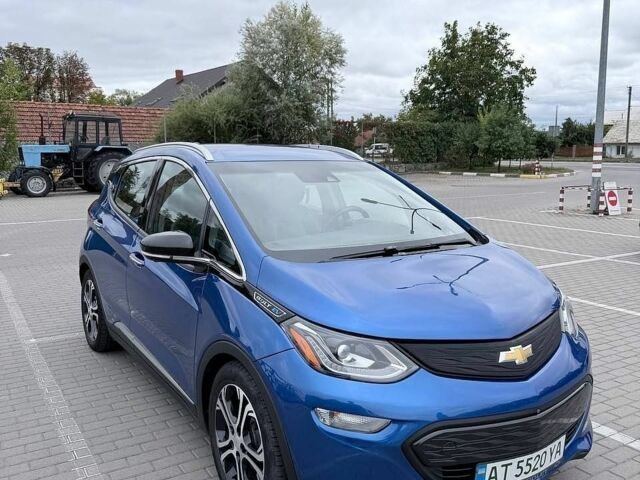 Синий Шевроле Bolt EV, объемом двигателя 0 л и пробегом 107 тыс. км за 18200 $, фото 1 на Automoto.ua