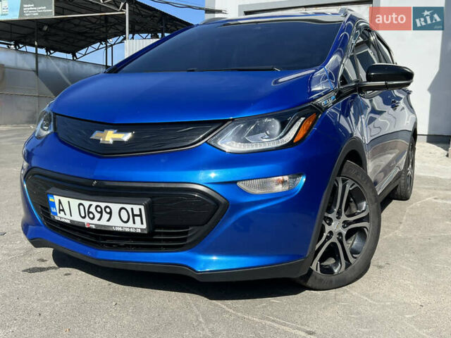 Синий Шевроле Bolt EV, объемом двигателя 0 л и пробегом 87 тыс. км за 18690 $, фото 1 на Automoto.ua