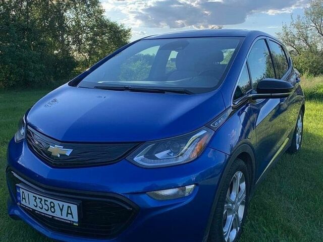 Синий Шевроле Bolt EV, объемом двигателя 0 л и пробегом 75 тыс. км за 14990 $, фото 1 на Automoto.ua