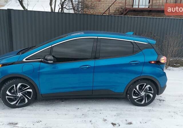 Синій Шевроле Bolt EV, об'ємом двигуна 0 л та пробігом 56 тис. км за 17000 $, фото 1 на Automoto.ua