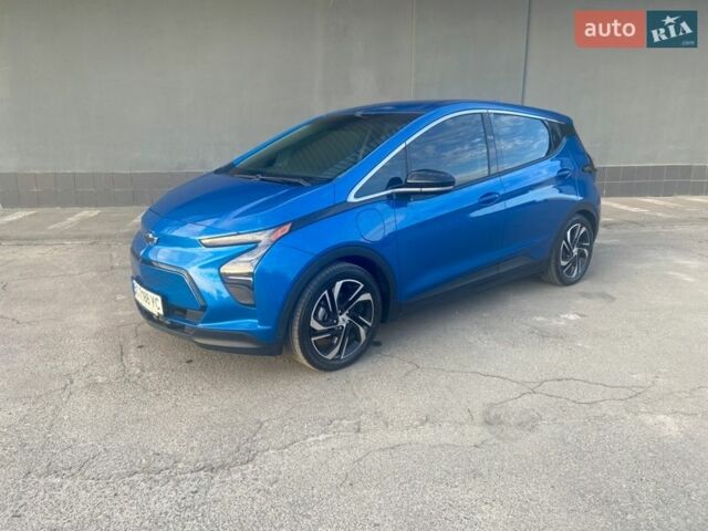 Синий Шевроле Bolt EV, объемом двигателя 0 л и пробегом 55 тыс. км за 18600 $, фото 1 на Automoto.ua