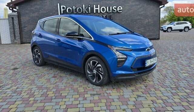 Синий Шевроле Bolt EV, объемом двигателя 0 л и пробегом 77 тыс. км за 17100 $, фото 1 на Automoto.ua