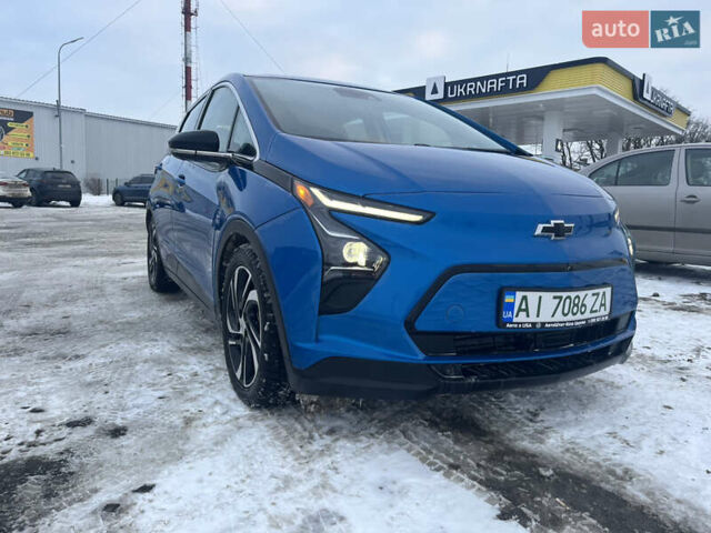 Синій Шевроле Bolt EV, об'ємом двигуна 0 л та пробігом 123 тис. км за 16600 $, фото 1 на Automoto.ua