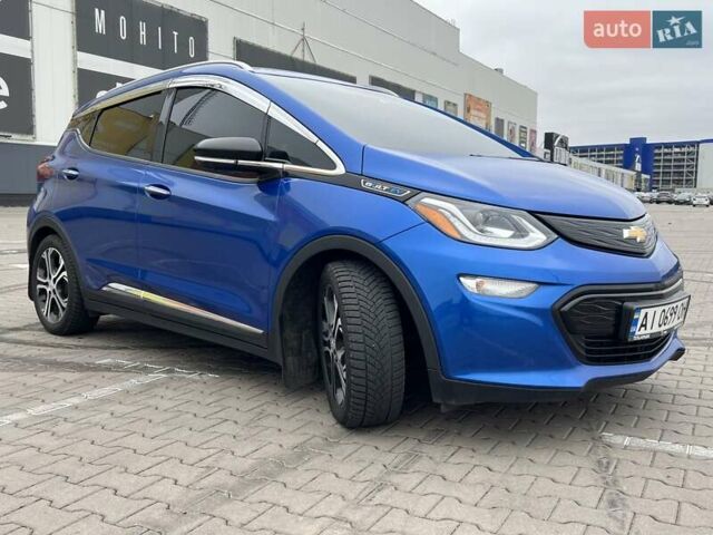 Синий Шевроле Bolt EV, объемом двигателя 0 л и пробегом 83 тыс. км за 20700 $, фото 1 на Automoto.ua