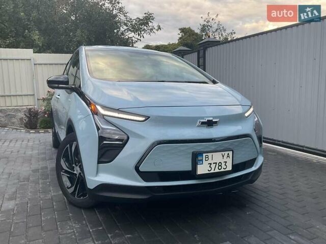 Синий Шевроле Bolt EV, объемом двигателя 0 л и пробегом 37 тыс. км за 20000 $, фото 1 на Automoto.ua