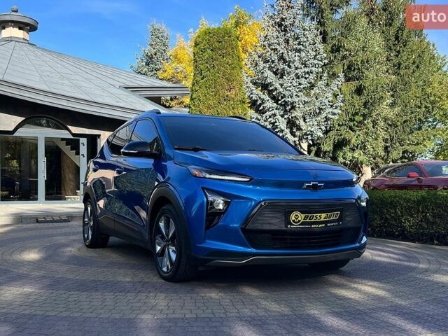 Синій Шевроле Bolt EV, об'ємом двигуна 0 л та пробігом 54 тис. км за 21300 $, фото 1 на Automoto.ua