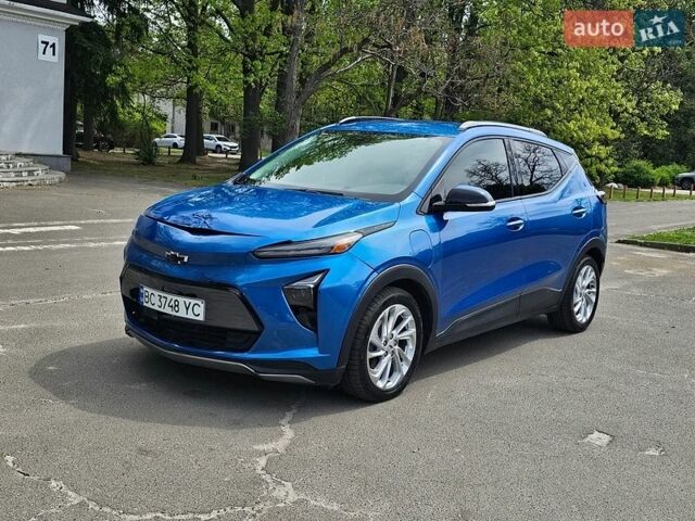 Синий Шевроле Bolt EV, объемом двигателя 0 л и пробегом 88 тыс. км за 12900 $, фото 1 на Automoto.ua