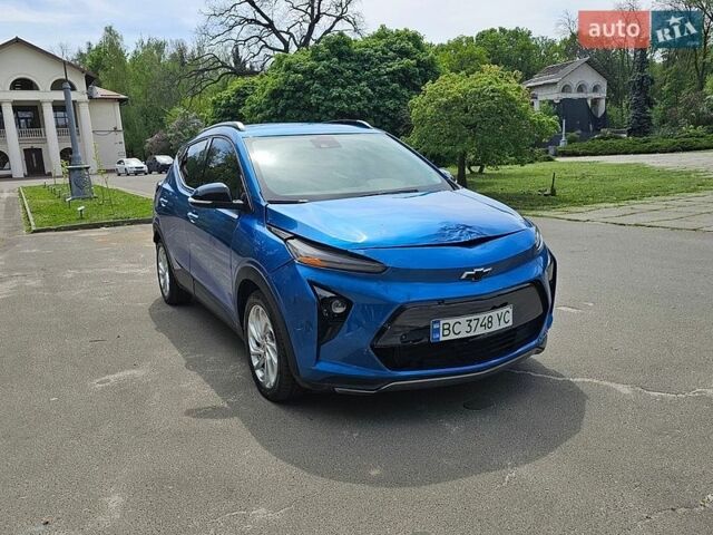 Синий Шевроле Bolt EV, объемом двигателя 0 л и пробегом 88 тыс. км за 12900 $, фото 1 на Automoto.ua